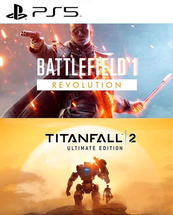 Murmullo lista Buen sentimiento 2 juegos en 1 Battlefield 1 Revolution + Titanfall 2 PS5 | Juegos Digitales  Chile | Venta de juegos Digitales PS3 PS4 Ofertas
