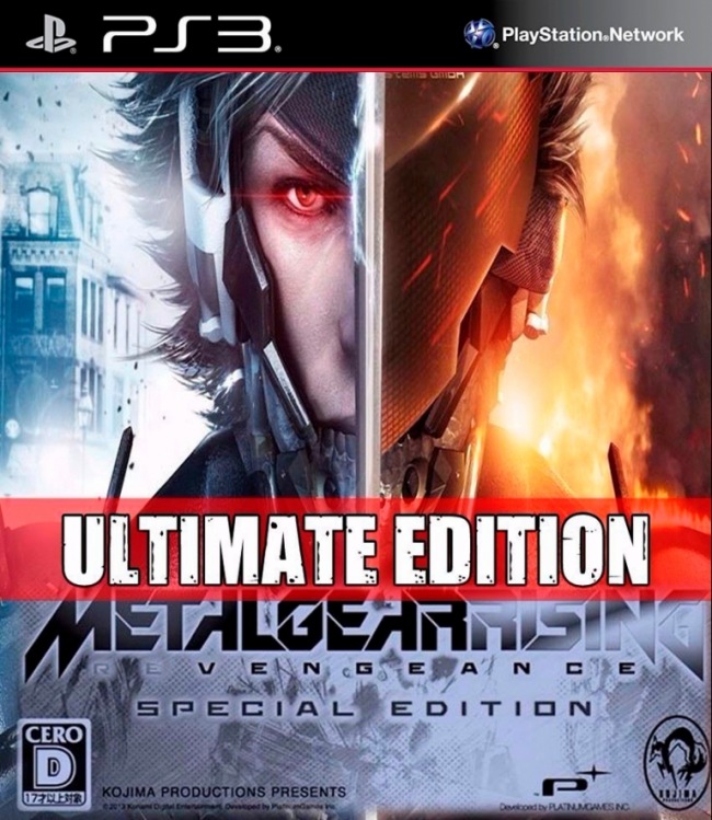 Game Metal Gear Rising - PS3 - GAMES E CONSOLES - GAME PS3 PS4 : PC  Informática