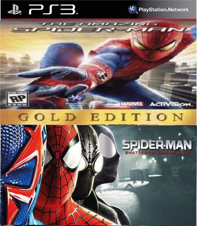Spider-Man Shattered Dimensions Mas The Amazing Spider-Man Gold Edition PS3  | Juegos Digitales Chile | Venta de juegos Digitales PS3 PS4 Ofertas