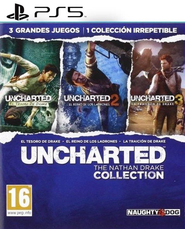 Uncharted The Nathan Drake Collection PS5, Juegos Digitales Chile
