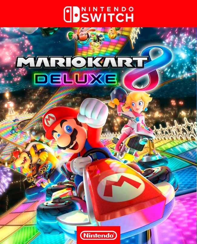 Mario Kart 8 Deluxe - Nintendo Switch, Juegos Digitales Chile