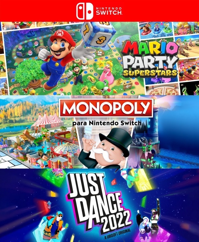 Super Mario Party - NINTENDO SWITCH, Juegos Digitales Chile