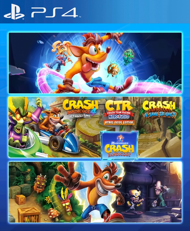 Crash Bandicoot Crashiversary Bundle PS4, Juegos Digitales Chile