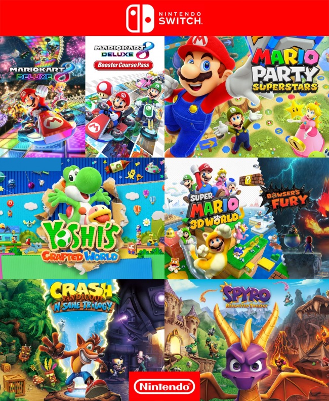 Super Summer Pack 2 - Nintendo Switch, Juegos Digitales Chile