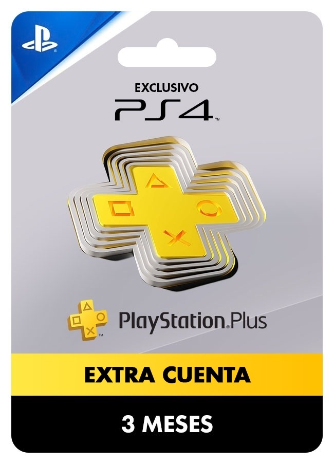 Temprano su De este modo PSN PLUS EXTRA 3 MESES CUENTA PRINCIPAL PS4 | Juegos Digitales Chile |  Venta de juegos Digitales PS3 PS4 Ofertas