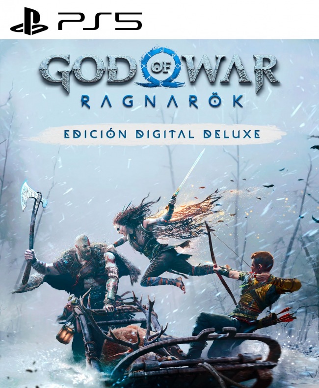 God of War Ragnarok Deluxe Edition PS5, Juegos Digitales Chile