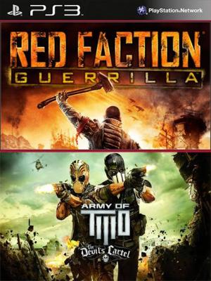 Red Faction Guerrilla Mas Army of TWO The Devils Cartel PS3