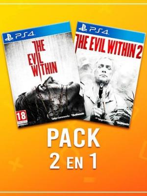 2 JUEGOS EN 1 THE EVIL WITHIN MAS THE EVIL WITHIN 2 PS4