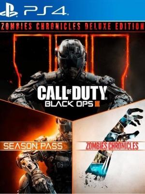 Call of Duty Black Ops III MAS DLC Zombies Chronicles MAS PASE DE TEMPORADA PS4
