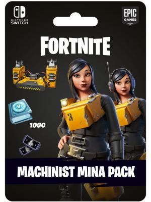 Fortnite Machinist Mina Pack - Nintendo Switch