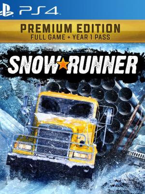 SnowRunner Premium Edition mas year 1 pass PS4