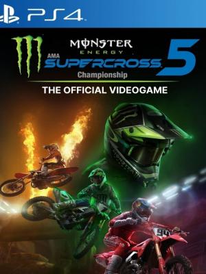 Monster Energy Supercross The Official Videogame 5 PS4